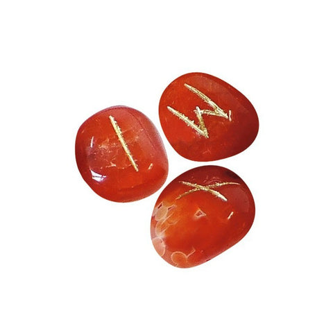 Red Carnelian Runes Lo Scarabeo