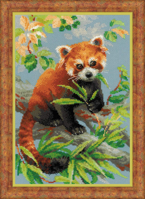 Red Panda - Cross Stitch Kit from RIOLIS Ref. no.:1627