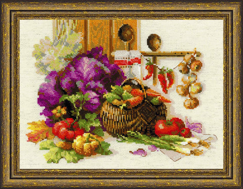 Rich Harvest - Cross Stitch Kit from RIOLIS Ref. no.:1544