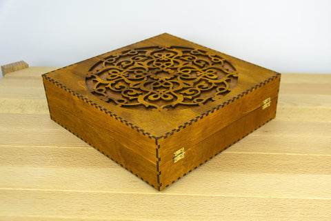 Compact Embroidery Bobbin Box, Sewing Thread Organizer, Clear Plastic Storage Case with Compartments, Embroidery Craft