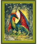 Forest Dragon Cross Stitch Kit from RIOLIS Ref. no. 0057 PT - Hobby.lt