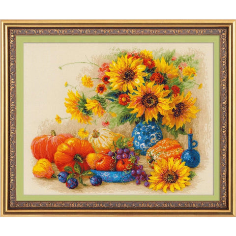 Sunny Day PREMIUM cross stitch kit by RIOLIS Ref. no.: 100/057