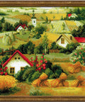 Serbian Landscape Cross Stitch Kit from RIOLIS Ref. no. 1569 - Hobby.lt
