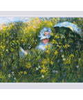 In the Meadow after C Monet's Painting cross stitch kit by RIOLIS Ref. no.: 1850