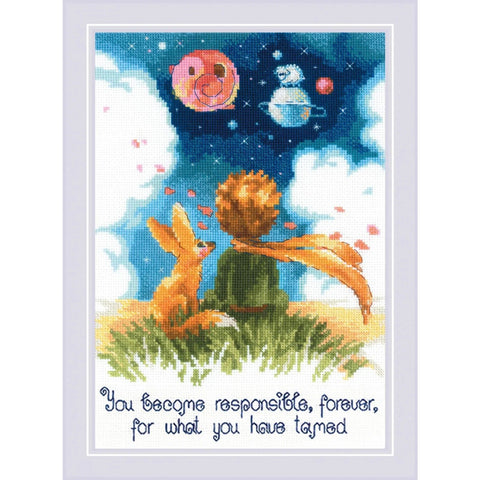 The Little Prince cross stitch kit by RIOLIS Ref. no.: 1861