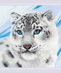 Snow Leopard cross stitch kit by RIOLIS Ref. no.: 1886