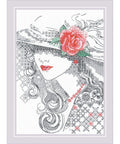 Mysterious Rose cross stitch kit by RIOLIS Ref. no.: 1887