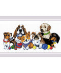 Dog Show cross stitch kit by RIOLIS Ref. no.: 1923 - Hobby.lt