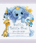 Hello, Little One! (for a boy) cross stitch kit by RIOLIS Ref. no.: 1935