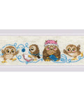 The Owl Family cross stitch kit by RIOLIS Ref. no.: 1936