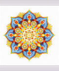 Energy Mandala cross stitch kit by RIOLIS Ref. no.: 1963