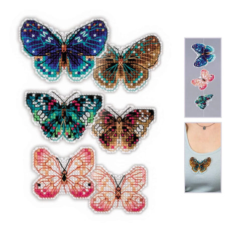 Soarting Butterflies. Cross Stitch kit by RIOLIS Ref. no.: 1997AC