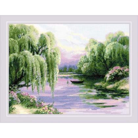 Quiet Morning. Cross Stitch kit by RIOLIS Ref. no.: 2012