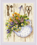 Summer Tea. Cross Stitch kit by RIOLIS Ref. no.: 2020