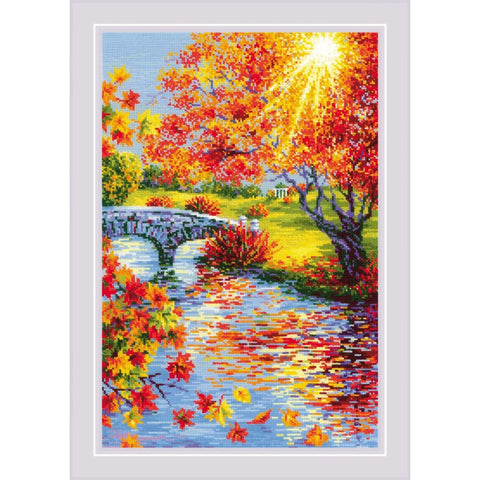 Sunny Autumn. Cross Stitch kit by RIOLIS Ref. no.: 2031