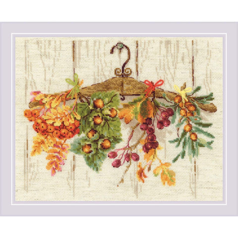 Gifts of Autumn. Cross Stitch kit by RIOLIS Ref. no.: 2037