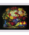 Still Life with Chrysanthemums. Cross Stitch kit by RIOLIS Ref. no.: 2068