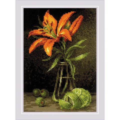 Lily and Lime. Cross Stitch kit by RIOLIS Ref. no.: 2097