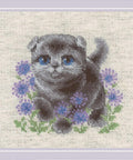 Lop-eared Kitten. Cross Stitch kit by RIOLIS Ref. no.: 2120