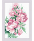 Lush Peonies. Cross Stitch kit by RIOLIS Ref. no.: 2138