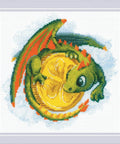 Good Luck Coin. Cross Stitch kit by RIOLIS Ref. no.: 2142