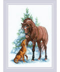 Hey Buddy! Cross Stitch kit by RIOLIS Ref. no.: 2159