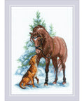 Hey Buddy! Cross Stitch kit by RIOLIS Ref. no.: 2159