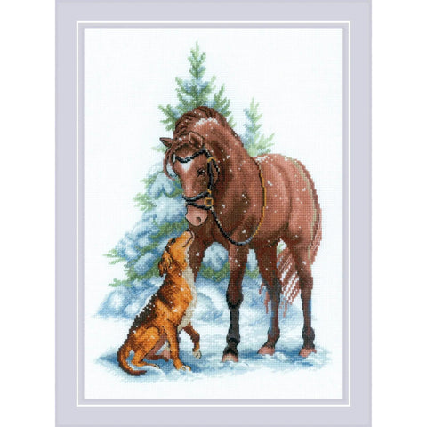 Hey Buddy! Cross Stitch kit by RIOLIS Ref. no.: 2159