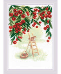 Cherry Garden Cross Stitch kit by RIOLIS 2205