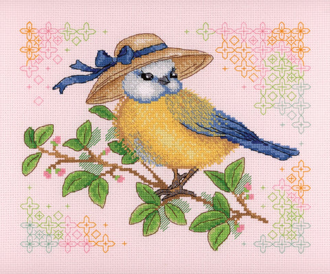 Robin SNV-646 cross stitch kit by MP Studio