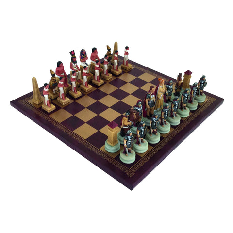 ROMANS vs EGIPTYANS Chess Set