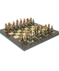 ROMANS vs GLADIATORS Chess Set Wooden
