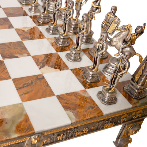 Romans vs Egyptians: Ultra Luxurious Limited Edition Chess Set