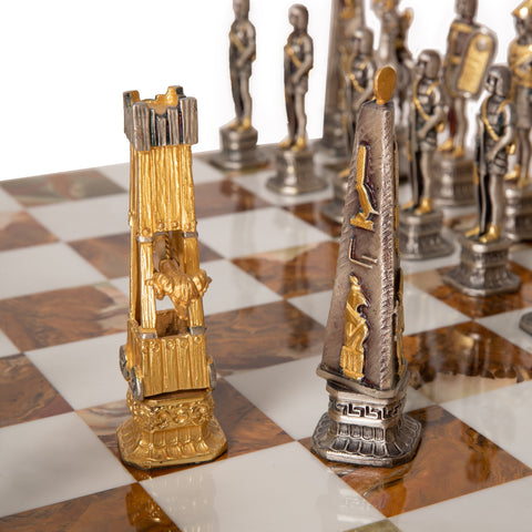 Romans vs Egyptians: Ultra Luxurious Limited Edition Chess Set