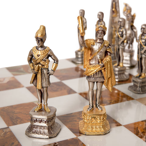 Romans vs Egyptians: Ultra Luxurious Limited Edition Chess Set