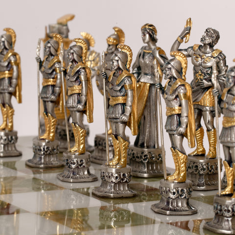 Romans vs Greeks: Ultra Luxurious Limited Edition Chess Set