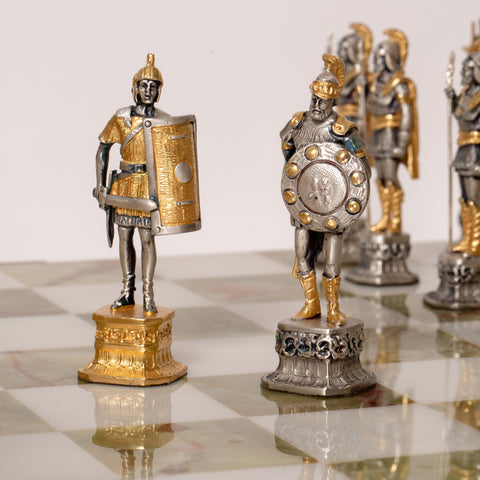 Romans vs Greeks: Ultra Luxurious Limited Edition Chess Set