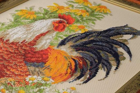 Rooster - Cross Stitch Kit from RIOLIS Ref. no.:1479