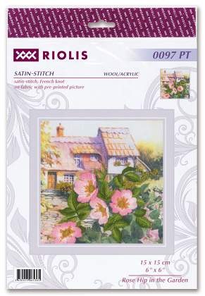 Rose Hip in the Garden. Cross Stitch kit by RIOLIS Ref. no.: 0097 PT