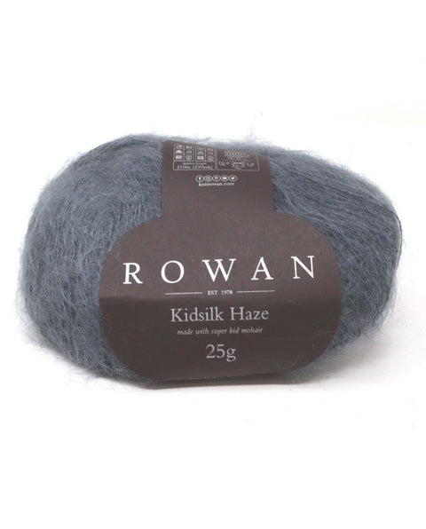 Anthracite Kidsilk Haze 639 – Rowan Luxury Mohair Silk Lace Yarn 25g 210m