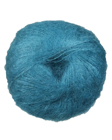 Peacock 671 – Rowan Kidsilk Haze Lace Weight Mohair Silk Yarn – 25g Skein, Luxury Knitting & Crochet Thread