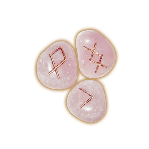 Rose Quartz Runes Lo Scarabeo