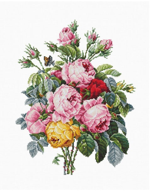 Roses SB2372 - Cross Stitch Kit