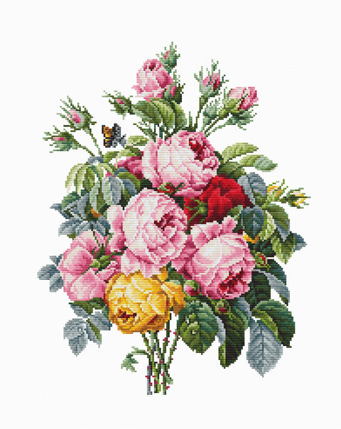 Roses SB2372 - Cross Stitch Kit