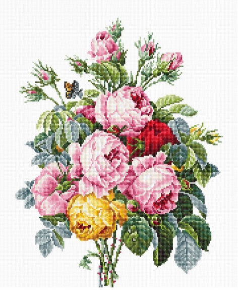 Roses SBA2372 - Cross Stitch Kit