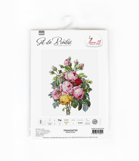 Roses SBA2372 - Cross Stitch Kit