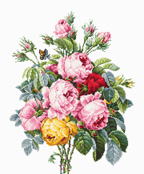 Roses SBA2372 - Cross Stitch Kit