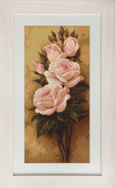 Roses SG453 - Cross Stitch Kit by Luca-s