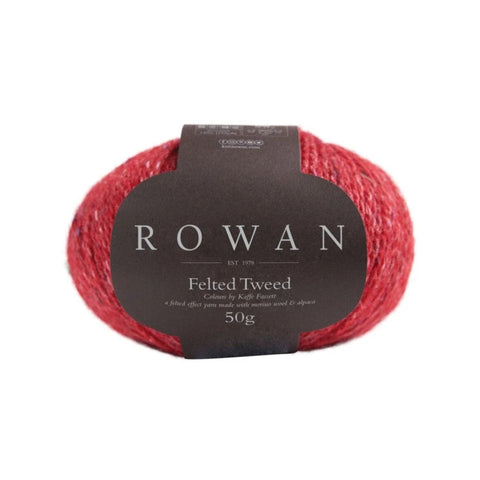 Rowan Felted Tweed DK Yarn Scarlet 222