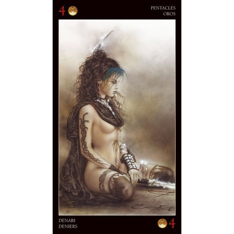 Royo Dark Tarot Cards Lo Scarabeo